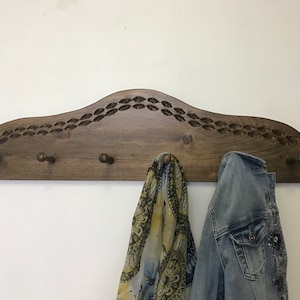 Large Swans and Roses or Sunset coat rack woodworking plan, simp[le carving plan, fun craft, super simple woodworking plan, weekend craft.