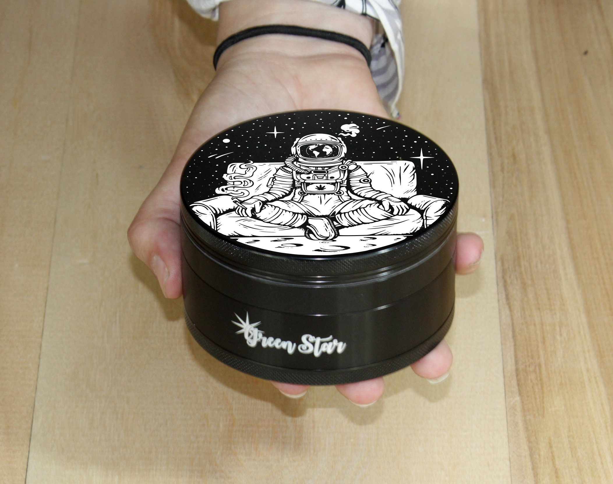 Herb Grinder Large 4 100 mm Largest Herb Grinder Weed Etsy