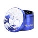 Herb Grinder 2.5' Weed Grinder Custom Grinder 4 Piece Herb Grinder - Tsunami Wave Design 