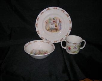 personalised baby dinner set