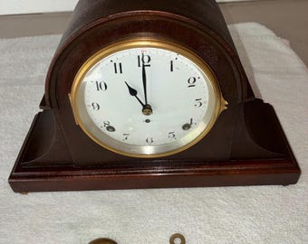 1920’s Antique  Seth Thomas Mantel Shelf Clock Working Correctly