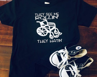 They See Me Rollin| Graphic T-Shirt | Kids Hip Hop Shirt | Hipster