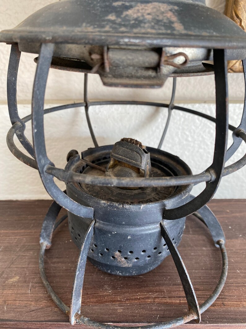 Penn Central Railroad Lantern Dressel Arlington NJ Railroad Etsy