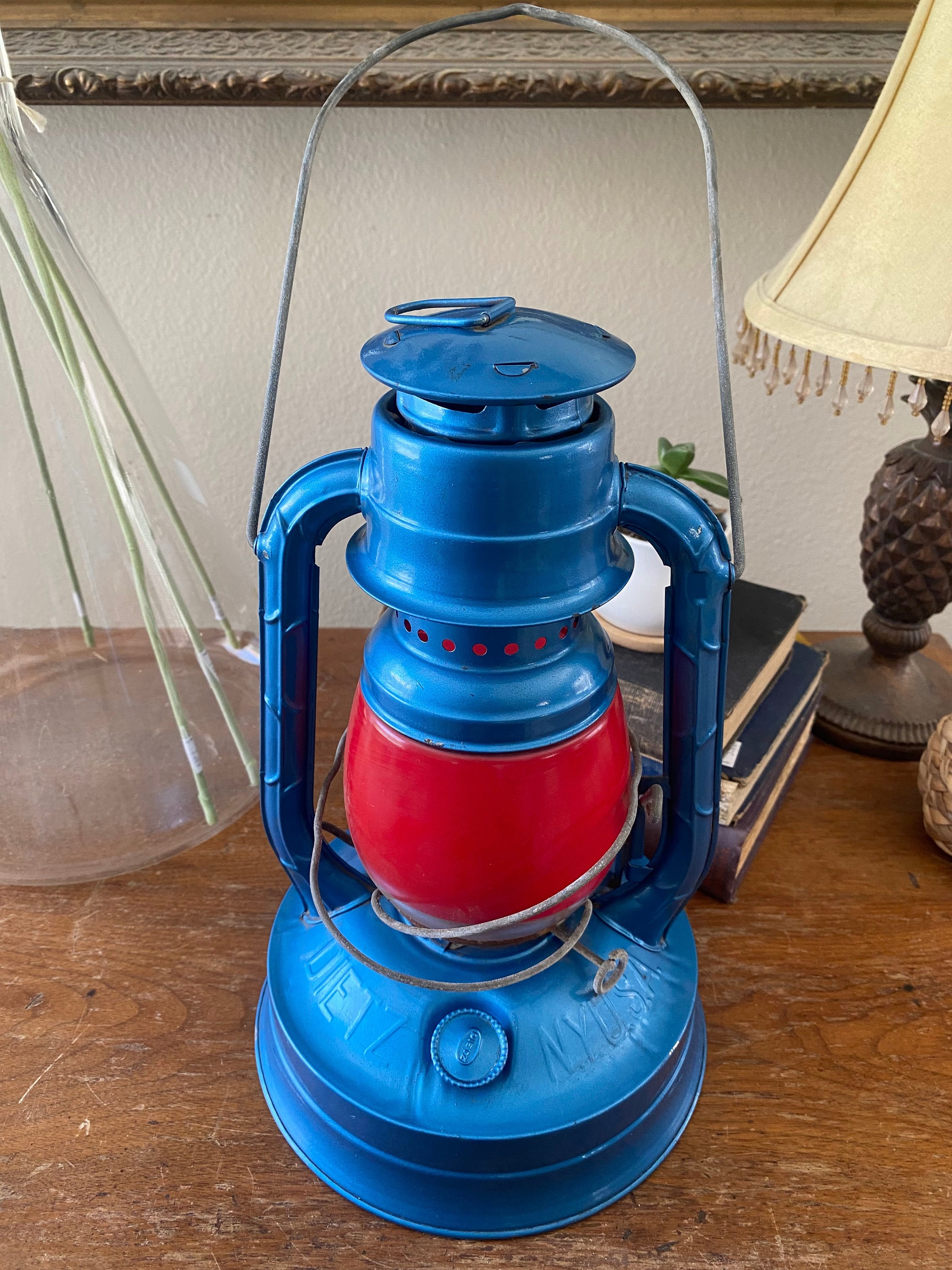 GM&O RR】DIETZ No.999 -Japanned Blue- Railroad Lantern