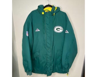 ジャケット・アウター APEX ONE NFL Packers 90s Vintage Green Bay Packers Apex One Pro Line NFL Jacket 90's