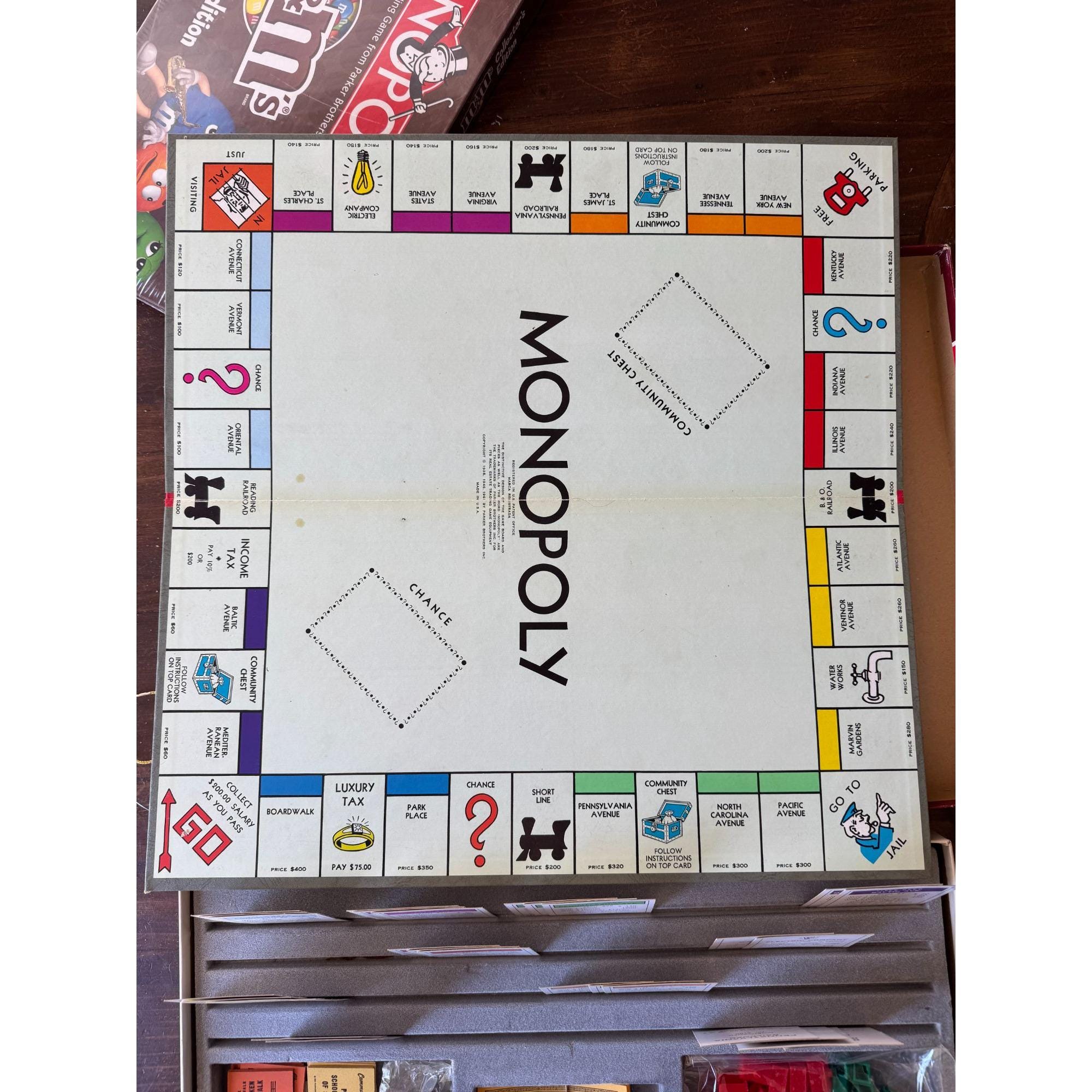 Vintage Monopoly 1964 Red Box Board Game by Parker Brothers - Etsy