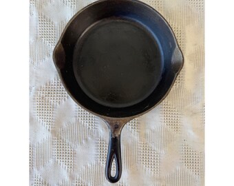 Sartén de hierro fundido Wagner Ware Sidney Ohio n.° 6, vintage de la década de 1940, 1056X