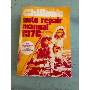 Chiltons Auto Repair Manual 1976 American Cars 1969-1976