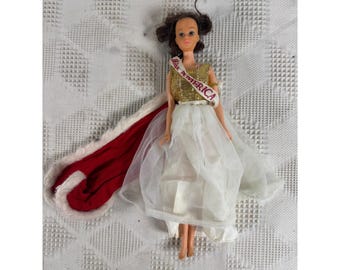 Rare Kellogg's 1970s Miss America Steffie Face Walk Lively Barbie Doll