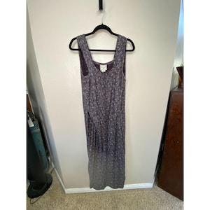 Vintage April Cornell Womens Black Dress , vintage April cornell, april cornell, Floral Sleeveless, long dress, maxi dress, womens dress