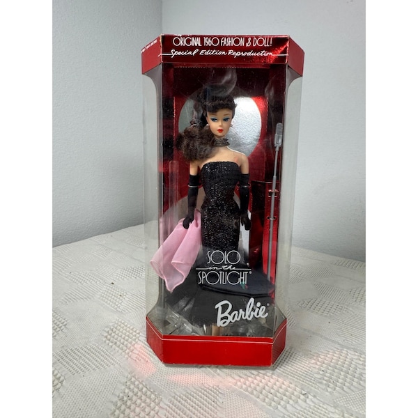 Original 1960 Barbie Special Edition Doll Solo In The Spotlight 1994 13820 NIB