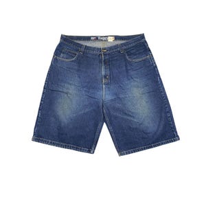 Anchor Blue Baggy Shorts - Etsy