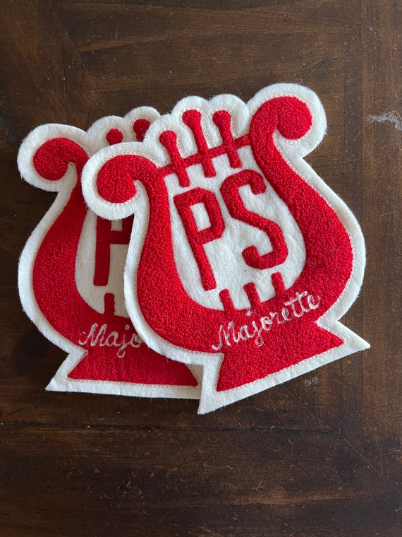 Vintage 1960s Varsity Band Majorette Patch | high… - image 1