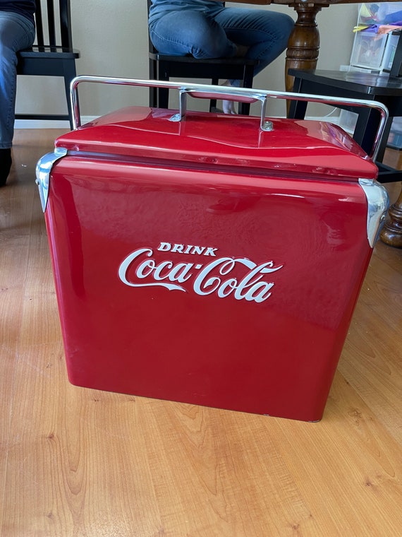 Vintage 1950s Coca Cola Cooler Coca Cola Cooler Vintage Coca Etsy