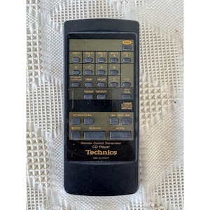 Transmisor de control remoto Technics RAK-SL3001P para reproductor de CD y sistema de discos compactos