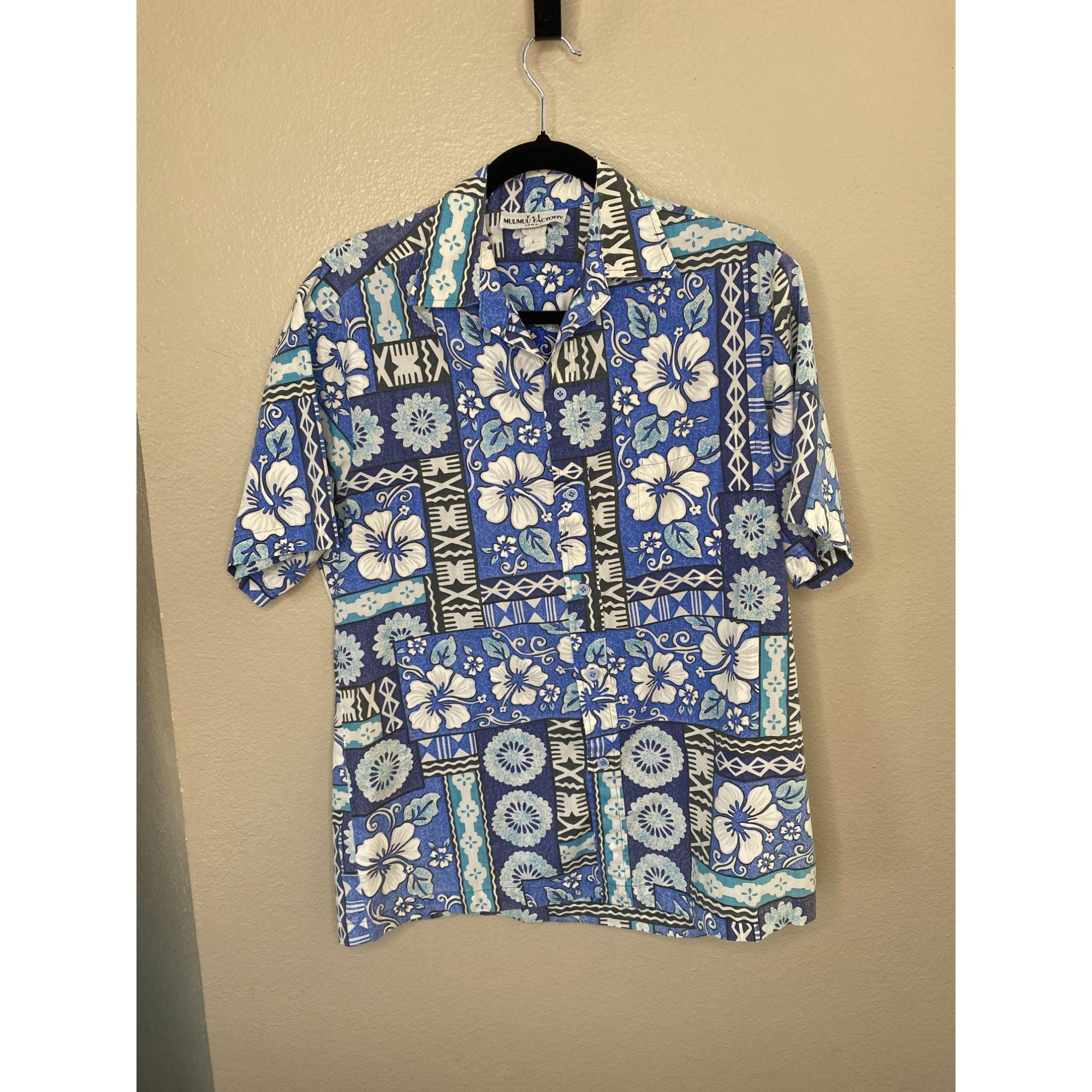 Made in Hawai'i ヴィンテージ　ムームーファクトリーLサイズ T l muumuu factory - Etsy 日本