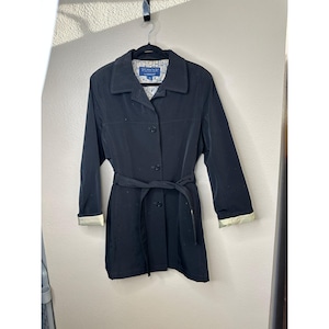 Vintage Towne Collection By London Fog Women&#39;s Black Coat, vintage coat, womens coat, basic coat, london fog, vintage london fog,