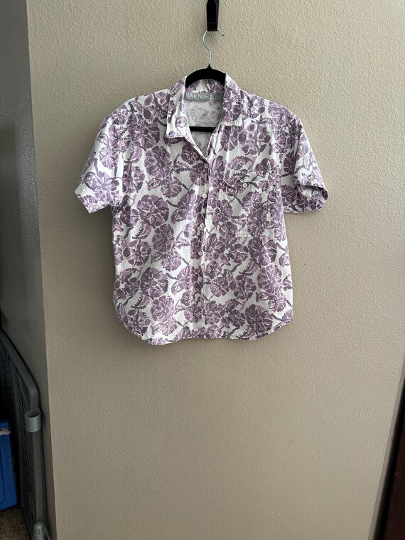 express floral blouse
