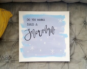 Build A Snowman Sign Etsy