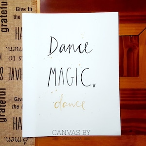 Dance Magic Dance Print- Labyrinth Printable- Digital Download- Labyrinth Decor- Labyrinth Lyrics- Labyrinth Sign