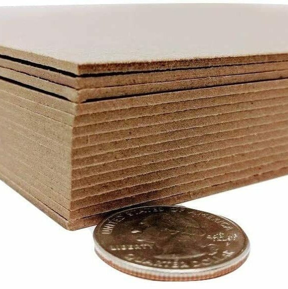8.5 X 11 Inches 70 Point Kraft Heavy Duty Chipboard Sheets 15 per Pack 