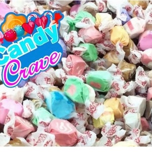 Saltwater Taffy | 80+ Flavor Choices || U PICK. WE MIX || Build Your Own Bag | Salt Water Taffy | Individally Wrapped Taffies-Taffy Treats