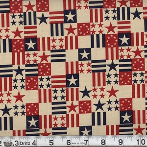 Quilting Fabric, Patriotic Fabric, Americana Fabric, Stars/Stripes/USA, Mask Fabric, Sewing/Craft Supplies/Diy, Yard/Half Yard/Fat Quarter