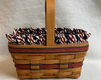 Longaberger 1994 All American Candle Basket With Handle (#B400) - Etsy