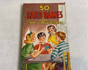 50 Card Games for Children (1946) - Soft Cover Book (#BK127)