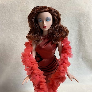 Boneca Gene Ashton-Drake 16&quot; (Mel Odom) - &#39;Red Venus&#39; - Na caixa original (#DL864)