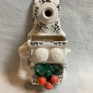 Vintage Telephone Wall Pocket (#WP065)