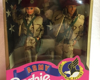 barbie army doll