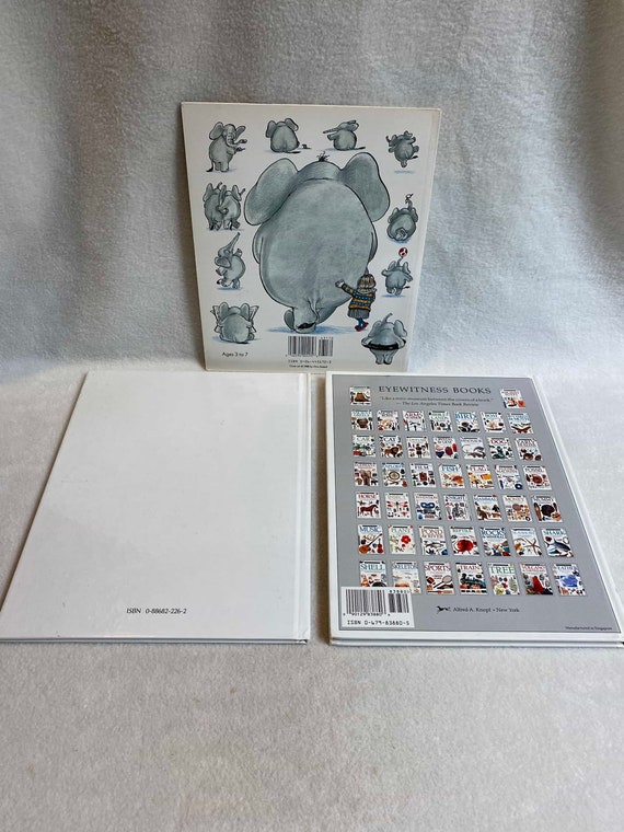 Vintage Children's Books - Elephants - Set of 3 (#BK374) - Etsy
