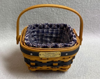Longaberger 1994 All American Candle Basket With Handle (#B400) - Etsy