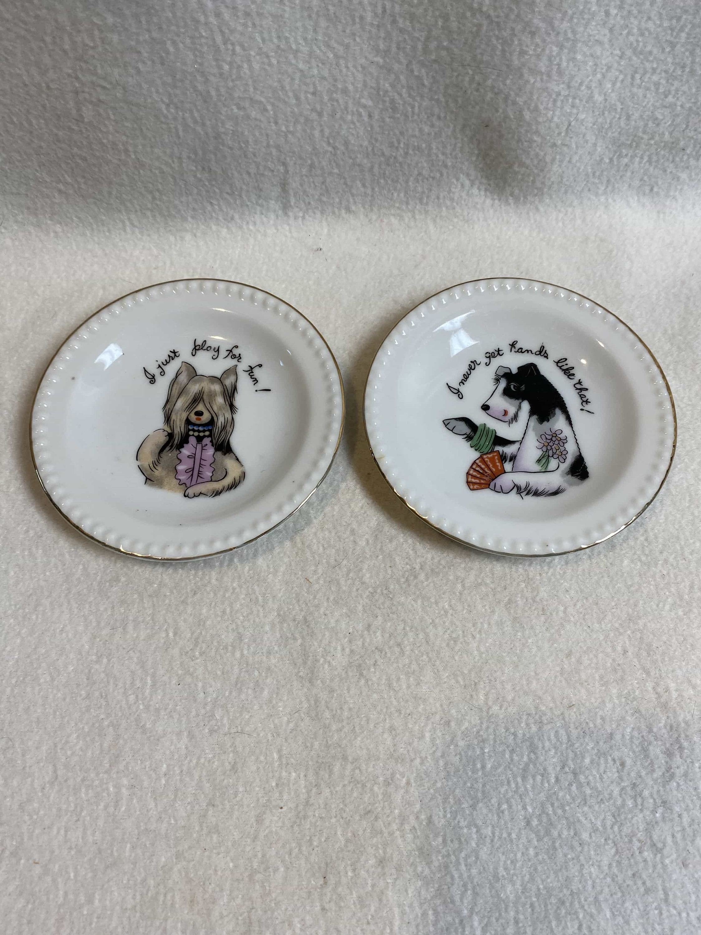 Vintage Ardalt Ceramic Dog Coasters Set of 8 DCG370 Etsy