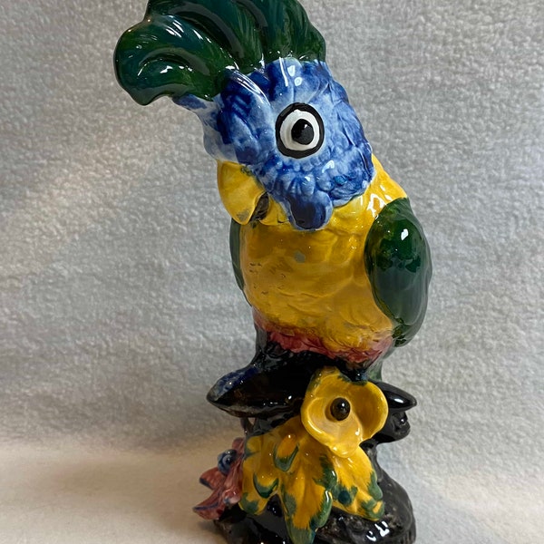 Vintage Stangl Parrot Figurine (#BCD686)