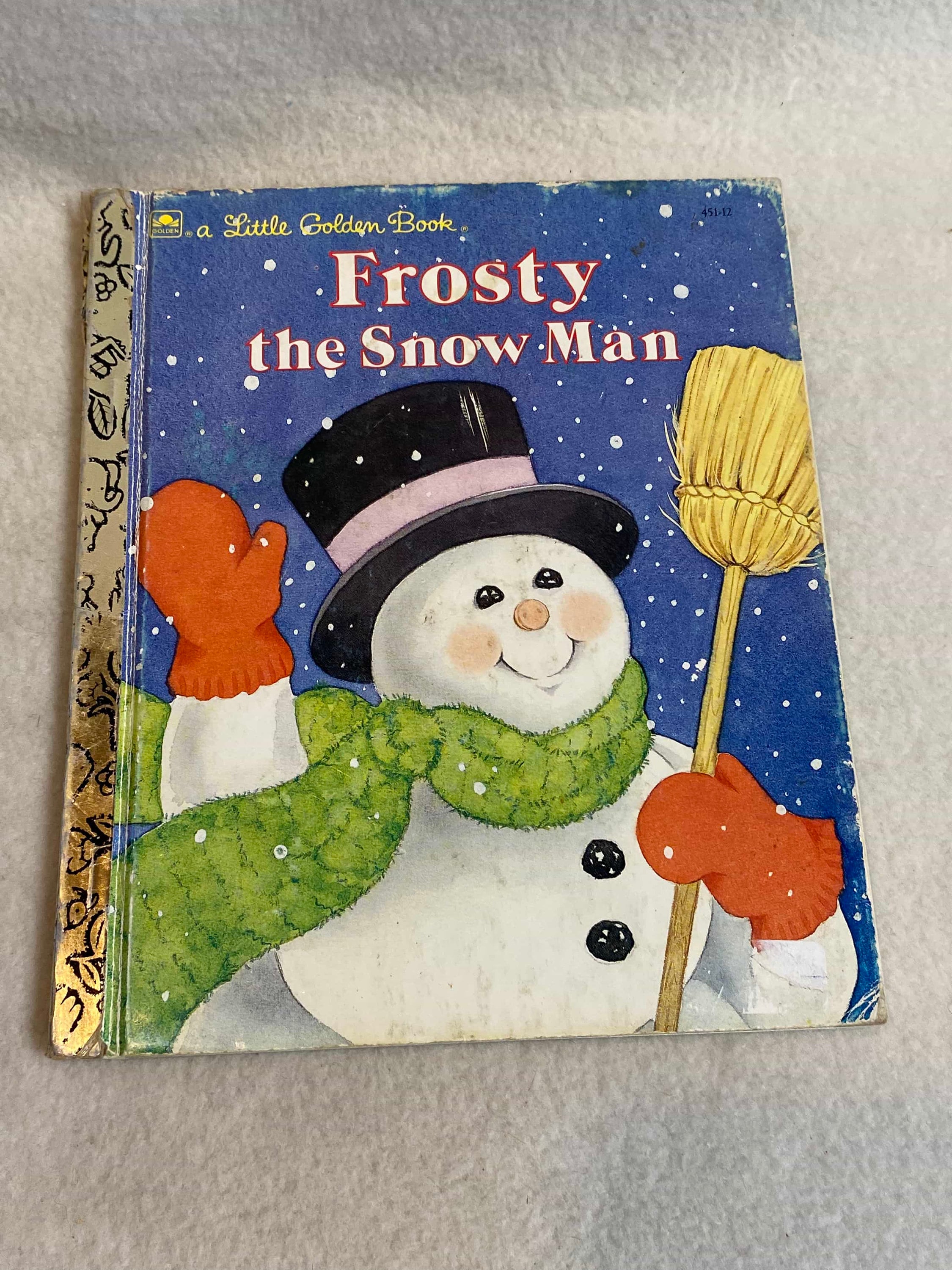 Vintage Little Golden Book 1989 'frosty the Snow - Etsy