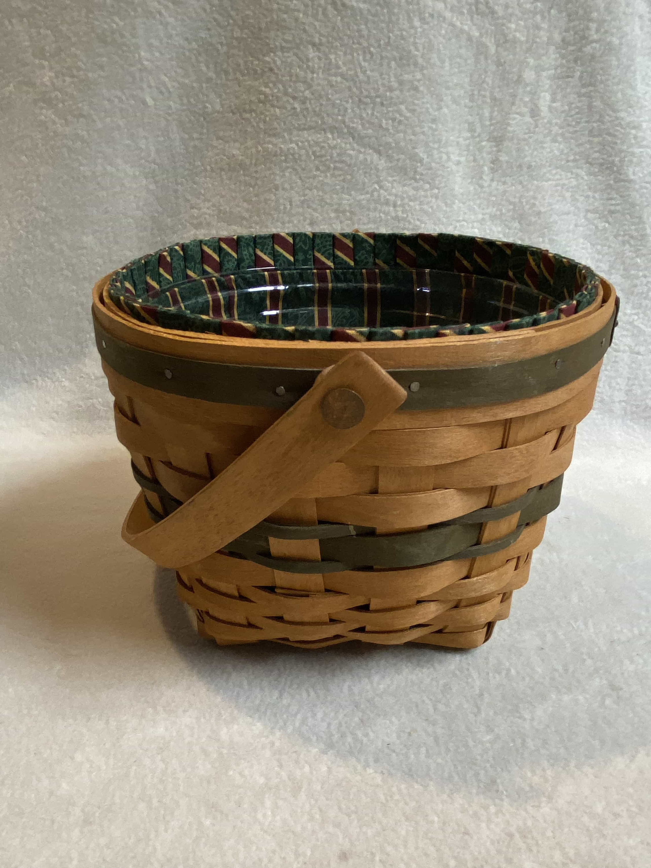 Longaberger 1994 Christmas Collection Jingle Bell Basket With