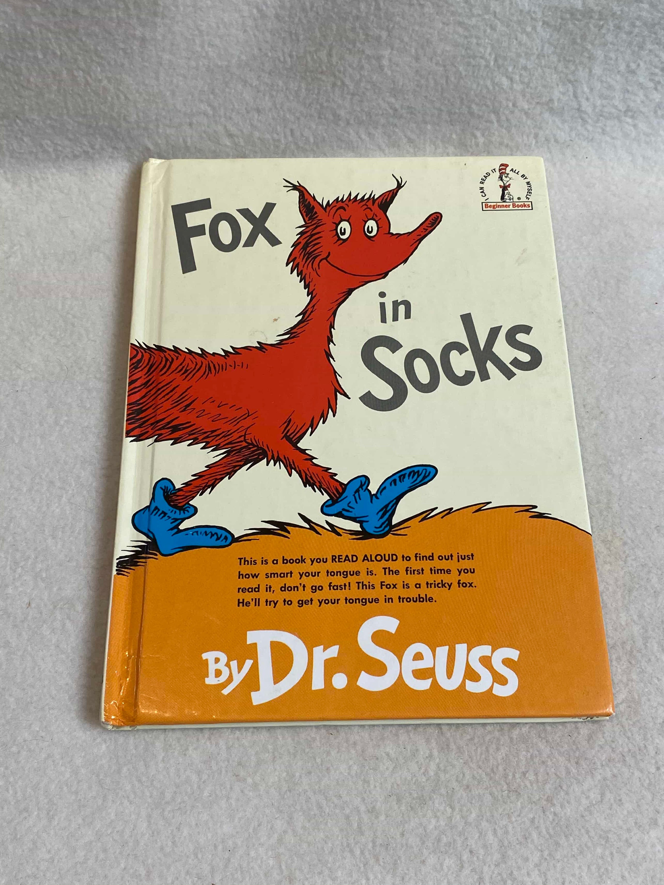 Dr. Seuss Children's Hardcover Book (1993) - 'fox in Socks