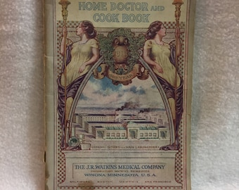J.R. Watkins Medical Company 1913 Almanac, Home Doctor and Cook Book (#W090)