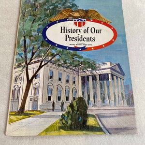Vintage &#39;History of Our Presidents&#39; Pop-up Book (#PR202)