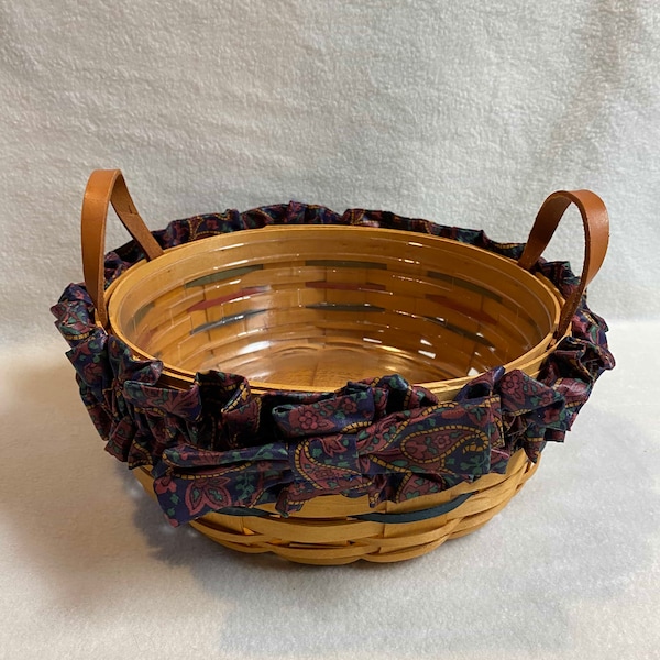 Longaberger Basket Leather Handles Etsy