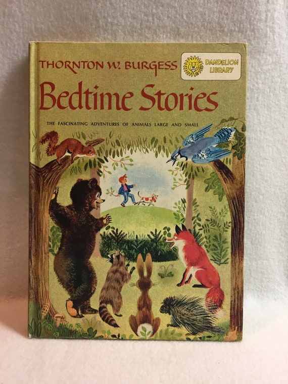 Vintage Dandelion Library Children's Book - 2-sided Story
