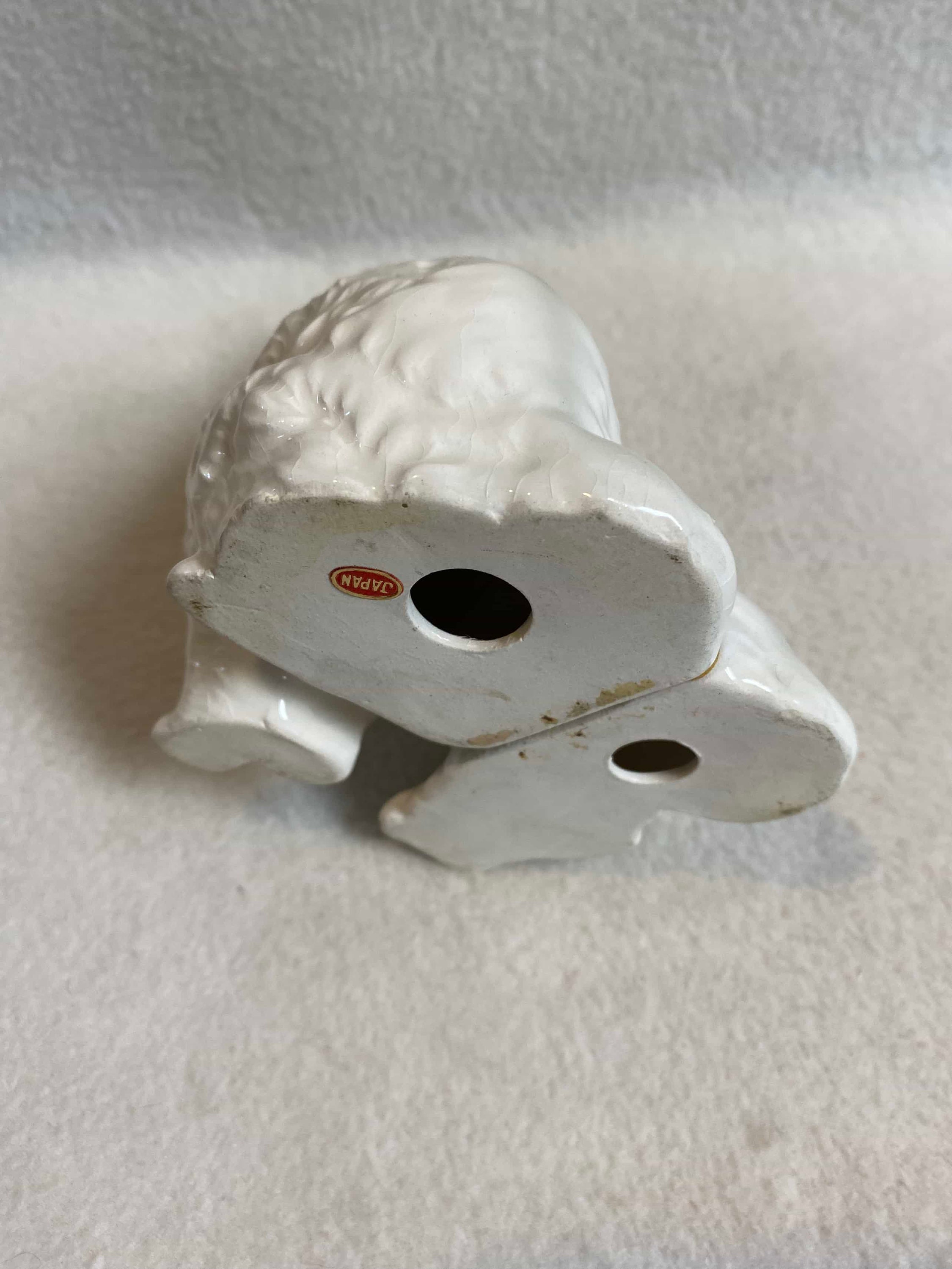 Vintage White Mama Cat With Kitten Figurine (#BCD351) - Etsy