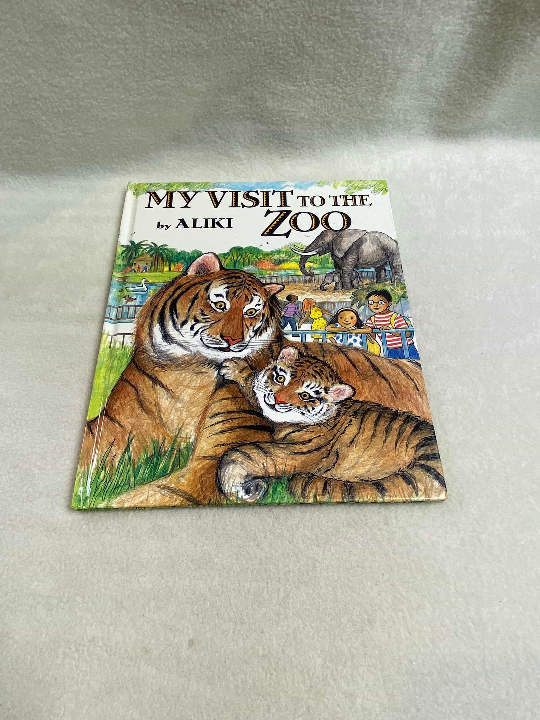 Vintage Children's Book (1997) - 'my Visit to the Zoo' (#BK512) - Etsy
