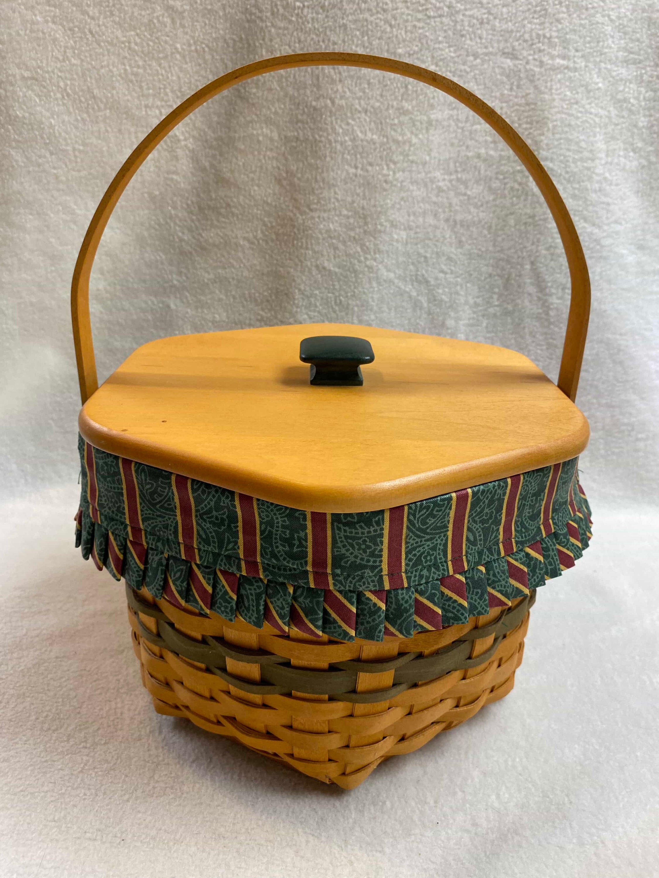 Longaberger 1997 Christmas Collection Snowflake Basket With