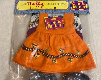 The Muffy Collection - Hoppy VanderHare - 'CheckMates' Outfit - Dress, Scarf and Shoes - In Original Packaging (#DL855)
