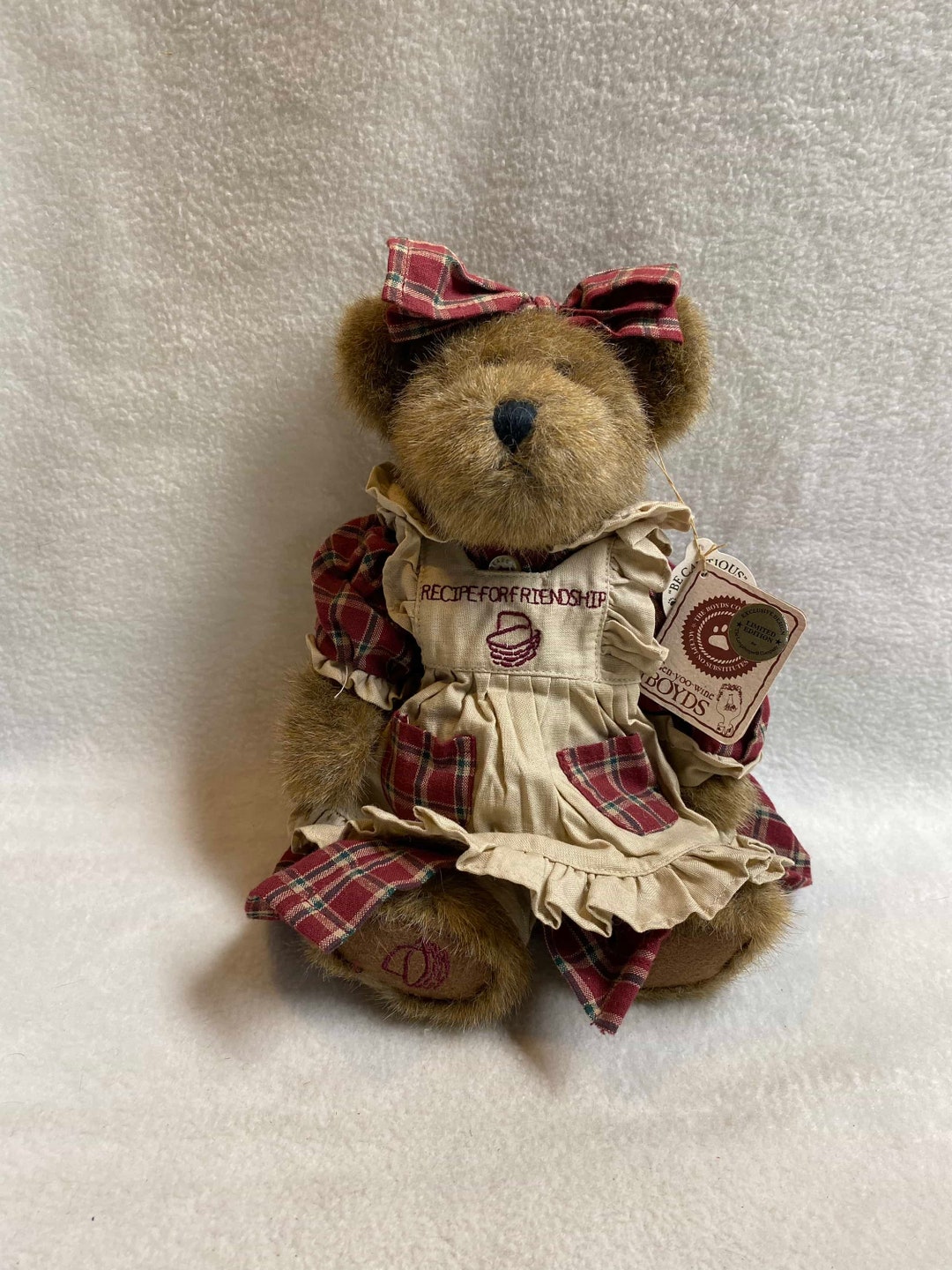 Limited Edition Boyds Bears 2000 Longaberger Patricia Cooksbeary