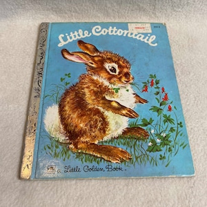 Vintage Little Golden Book (1960) - &#39;Little Cottontail&#39; (#BK291)