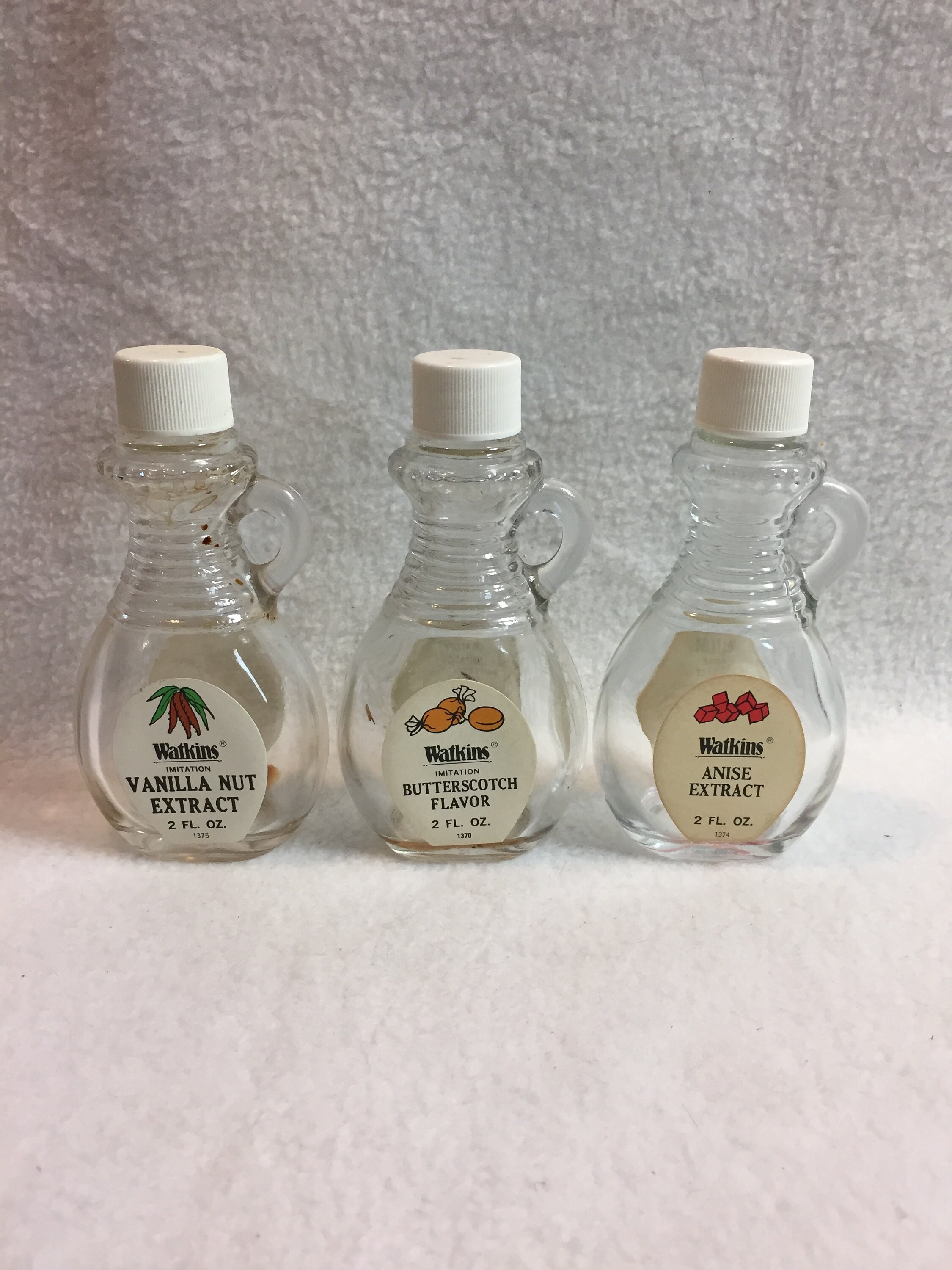 Vintage J.R. Watkins Clear 2 Oz Extract Bottles for Display Etsy